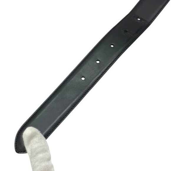 Cartier C Allonge Reversible Belt Leather Accessories Brown Black Silver main image 7